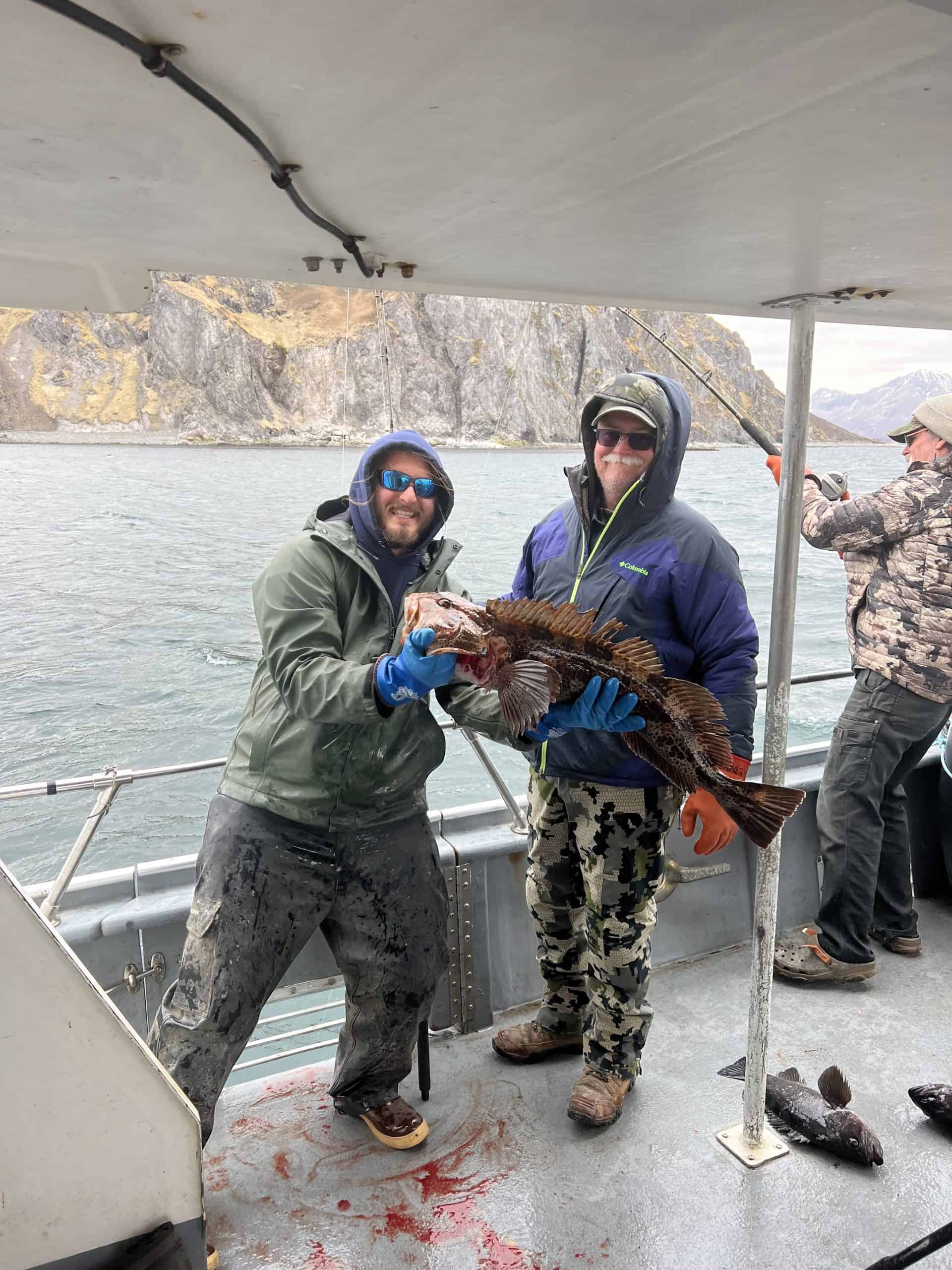 Alaska Brown Bear Hunting Boat Trophy Bull Moose